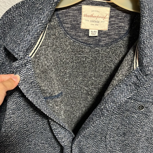 Weatherproof Vintage Lumberjack Fleece Lined Shirt XL - Picture 6 of 7